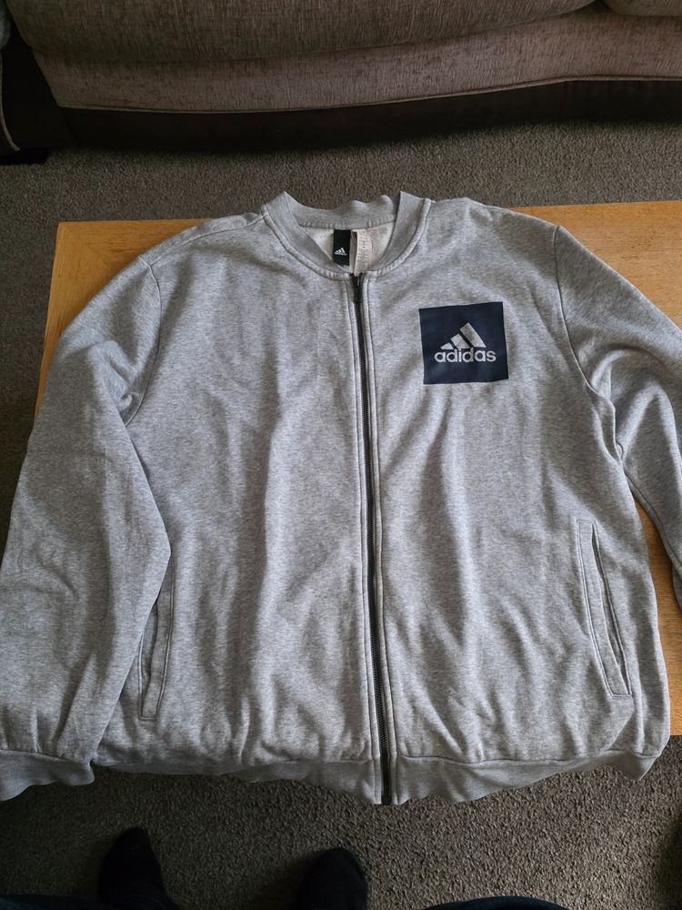 Adidas Originals Adidas Grey Zip-Up Jacket product image