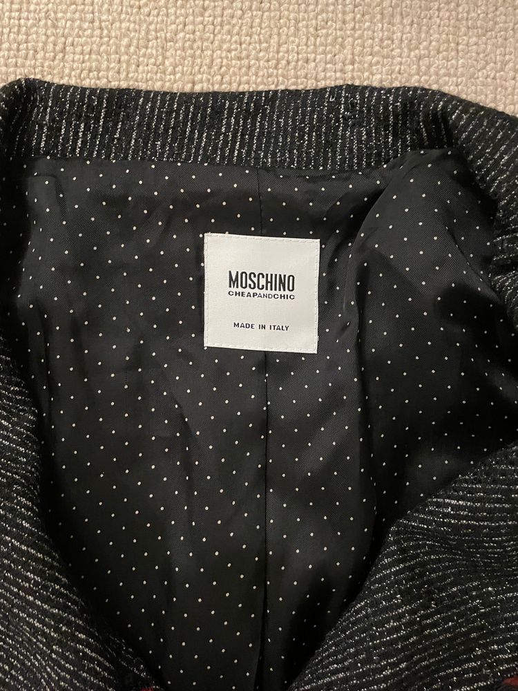 Black Moschino Women's blazer - size M image 5