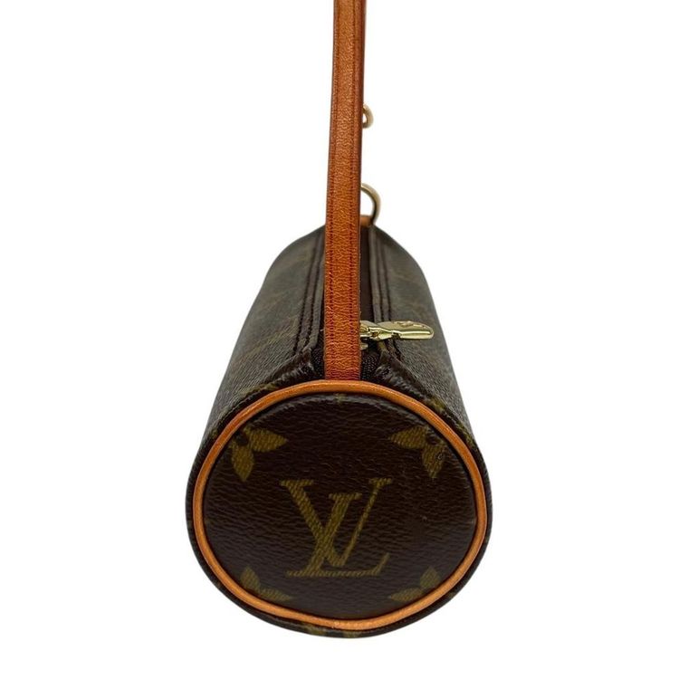 Pre-Loved Louis Vuitton Mini Pochette Papillon Monogram Canvas Bag imagen 4