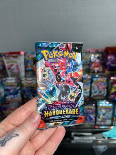 Pokémon Scarlet & Violet Twilight Masquerade Trading Card Game Booster Pack