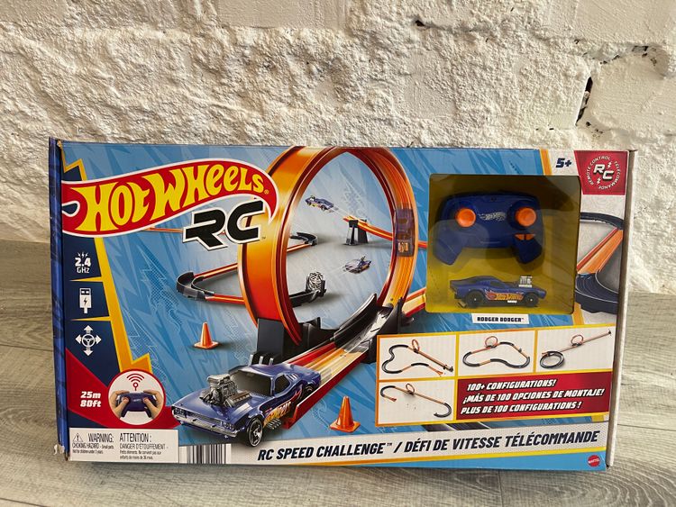 Hot Wheels HotWHeels autko zdalnie sterowane i tory . Hot Wheels Rc Speed Challenge Rodger Dodger product image