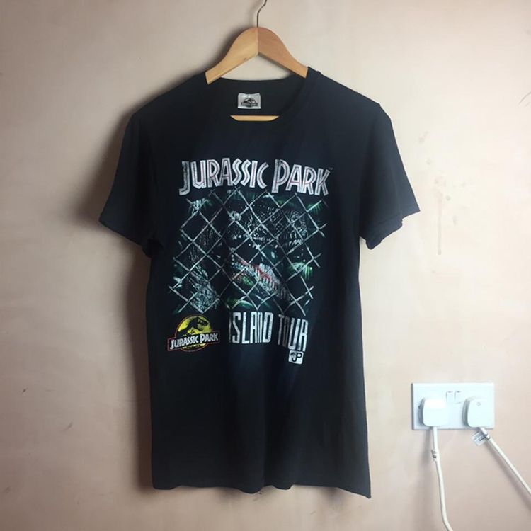 American Vintage Vintage Jurassic Park Island tour graphic logo t shirt product image