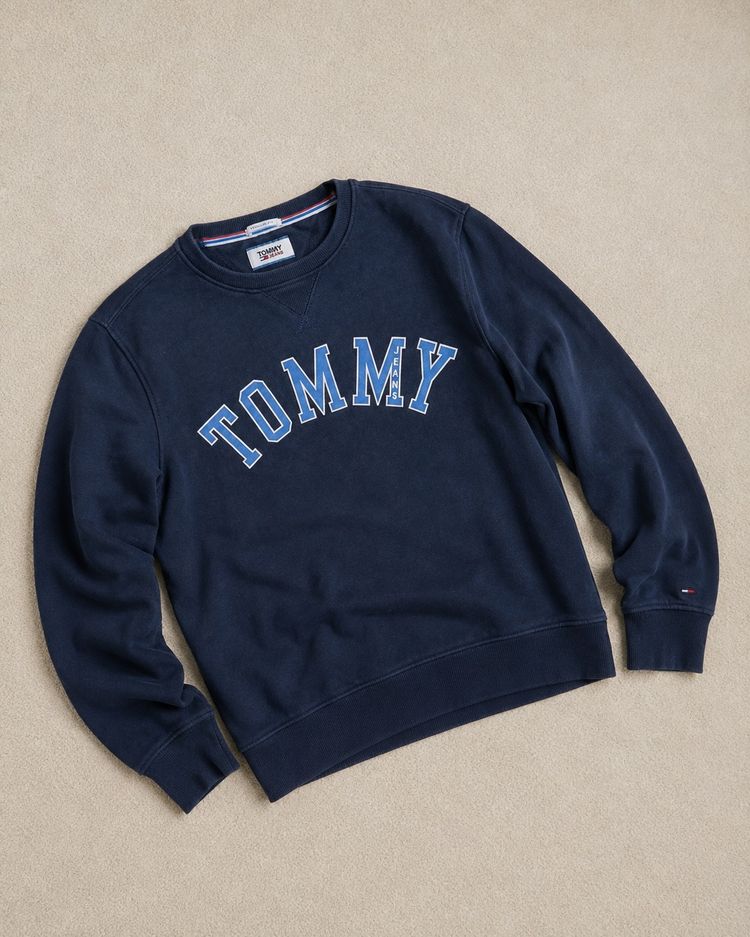 Immagine di Tommy Jeans Navy Blue Sweatshirt 5