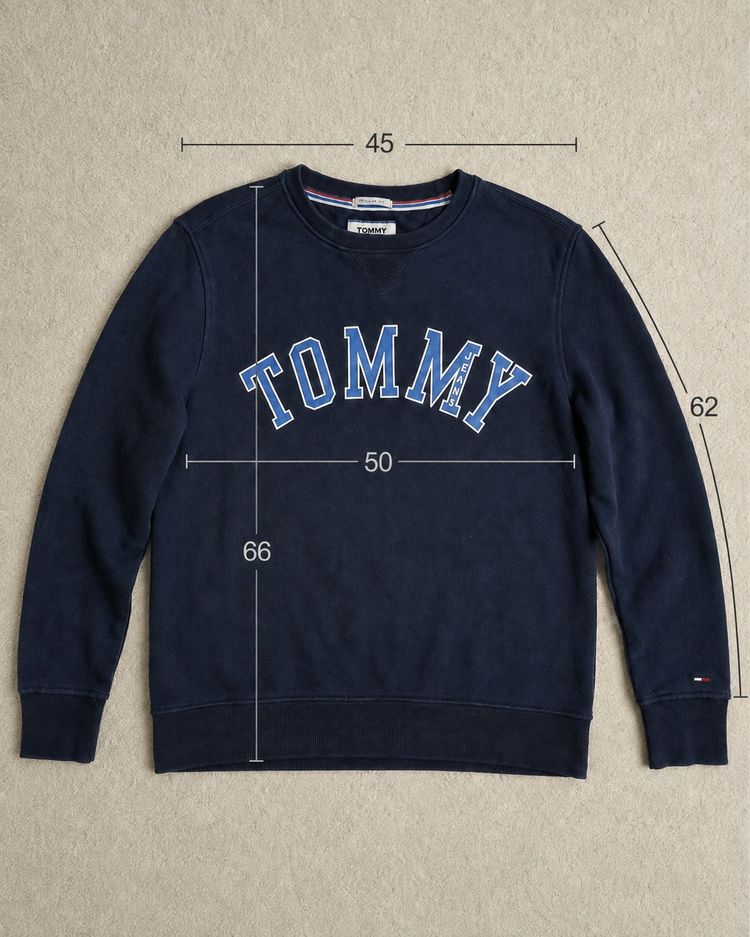 Immagine di Tommy Jeans Navy Blue Sweatshirt 3