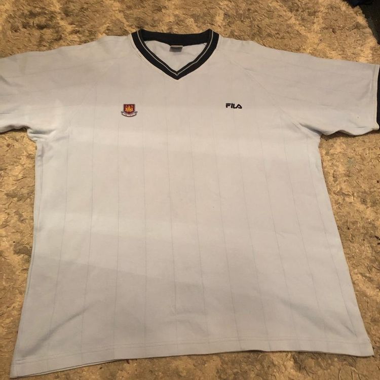 Fila Wear ham united 1999/2000 cotton training football shirt product image