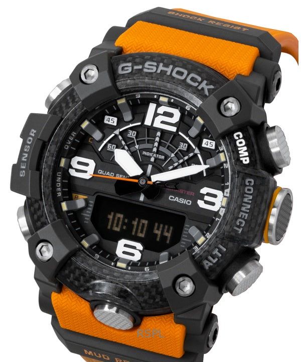 Casio G-Shock Master of G-Land Mudmaster Analog Digital Smartphone Link Black Dial Quartz GG-B100X-1A9 200M Men's Watch 5