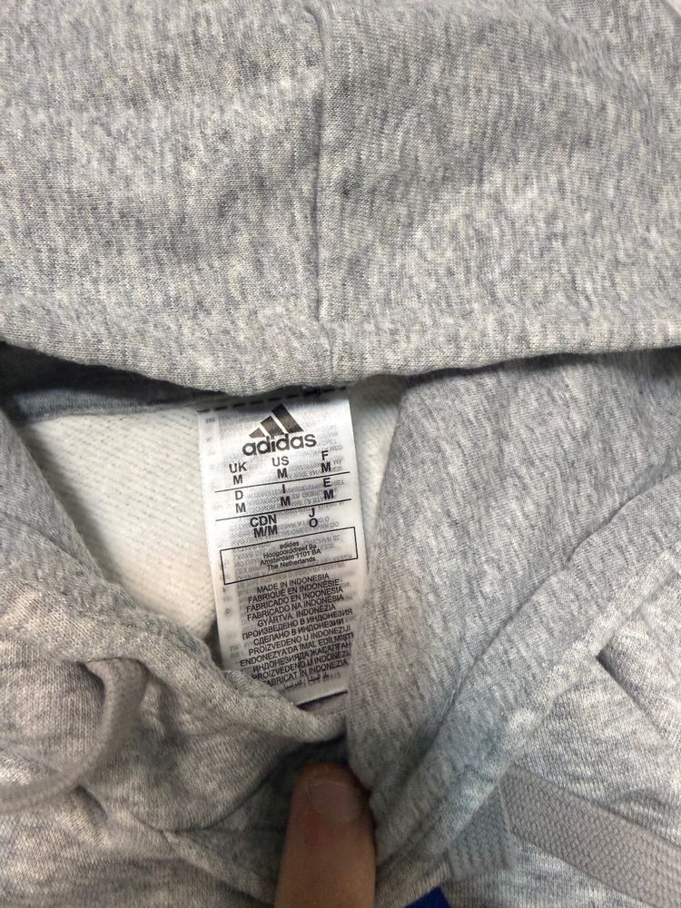 adidas grey hoodie image 3