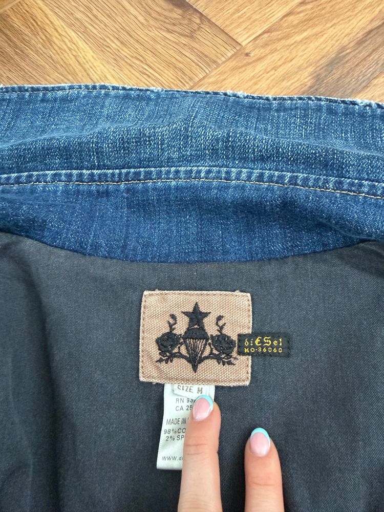Diesel Denim Military Jacket (M) 4