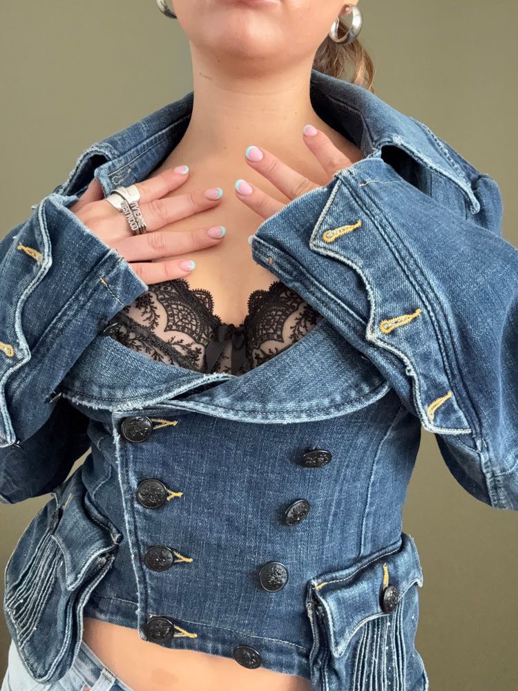 Diesel Denim Military Jacket (M) 19