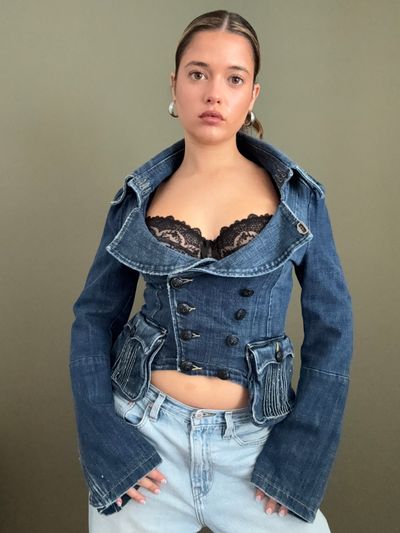 Diesel Denim Military Jacket (M) 17