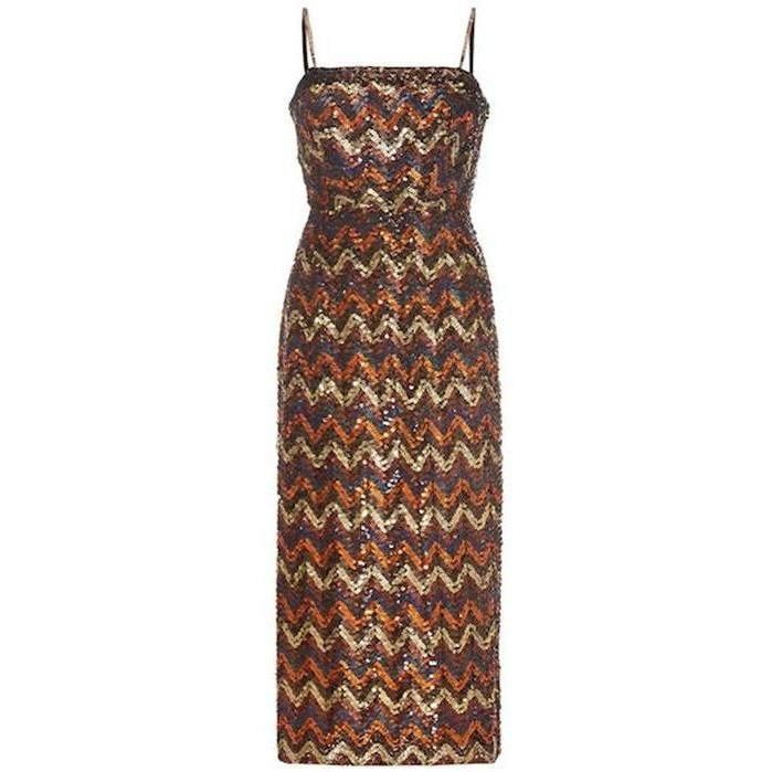 Diamond Supply Co. ARCHIVE - Lilli Diamond 1970s Studio 54 Sequin Cocktail Dress product image