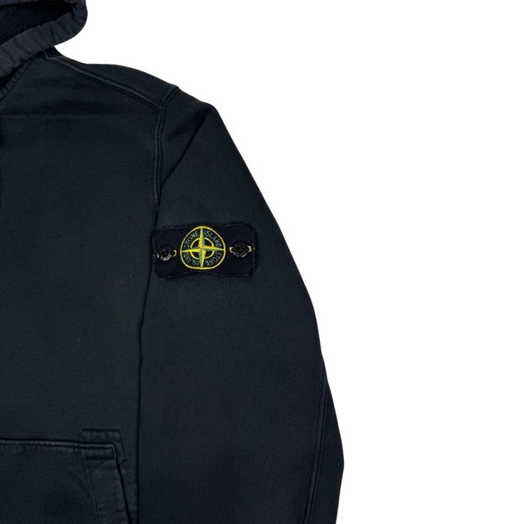 Sudadera con capucha y cremallera Stone Island negro - talla L obraz 5