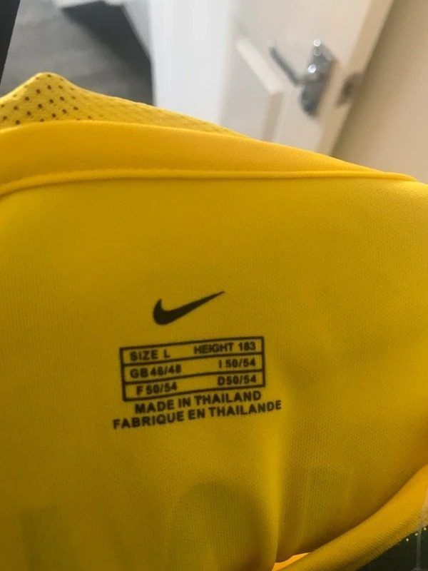 Immagine di Nike Brazil Football Jersey Long Sleeve 2