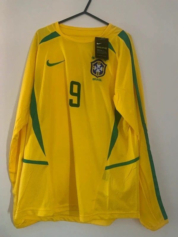 Immagine di Nike Brazil Football Jersey Long Sleeve 1