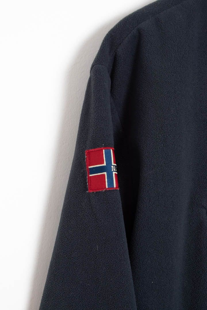 Napapijri 1/4 Zip Fleece Jumper (XS) imagen 5
