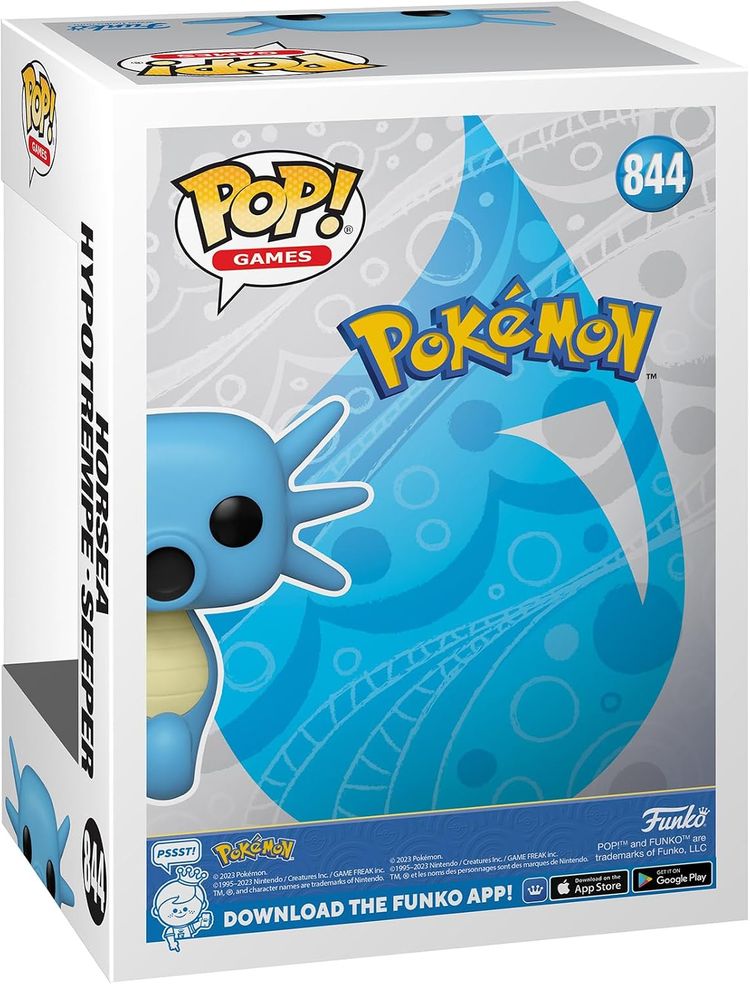 Funko pop - Pokémon Horsea 9 cm 844 image 3