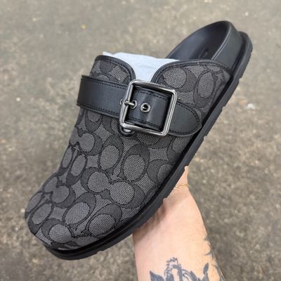 Coach Signature Clog - Black £175RRP