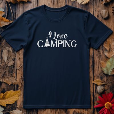 I Love Camping T-Shirt - Funny and 1