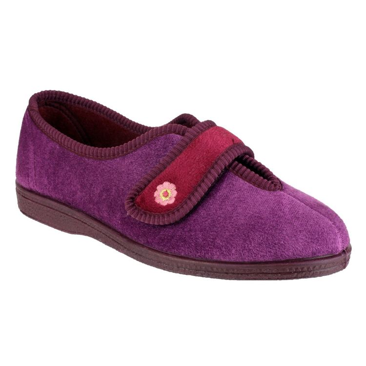 Gbs Slippers Andrea Touch Fastening Slipper obraz 4