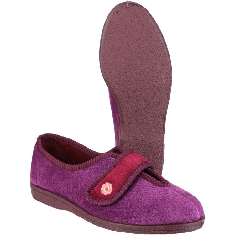 Gbs Slippers Andrea Touch Fastening Slipper obraz 23