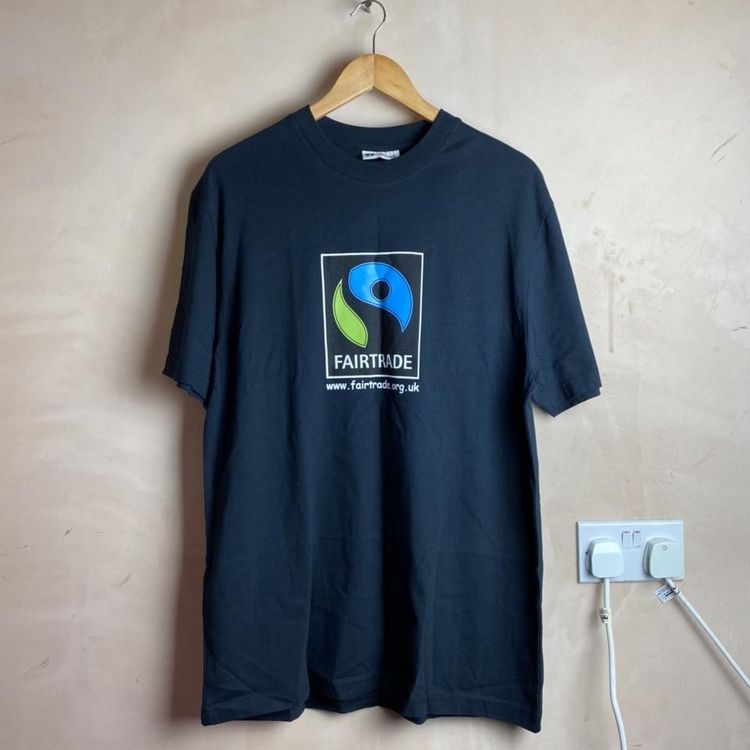 Other Vintage Vegan fair trade graphic logo promotional t shirt imagen del producto