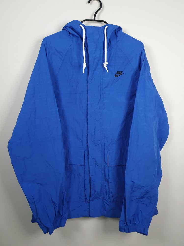 Nike Blue Hooded Jacket image 1