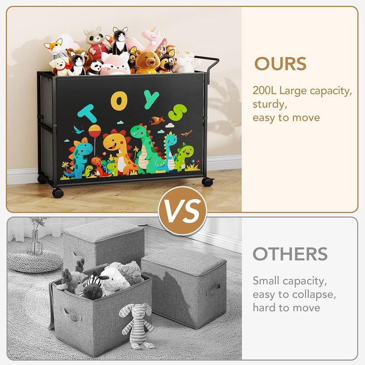 Toy Storage Cart 2