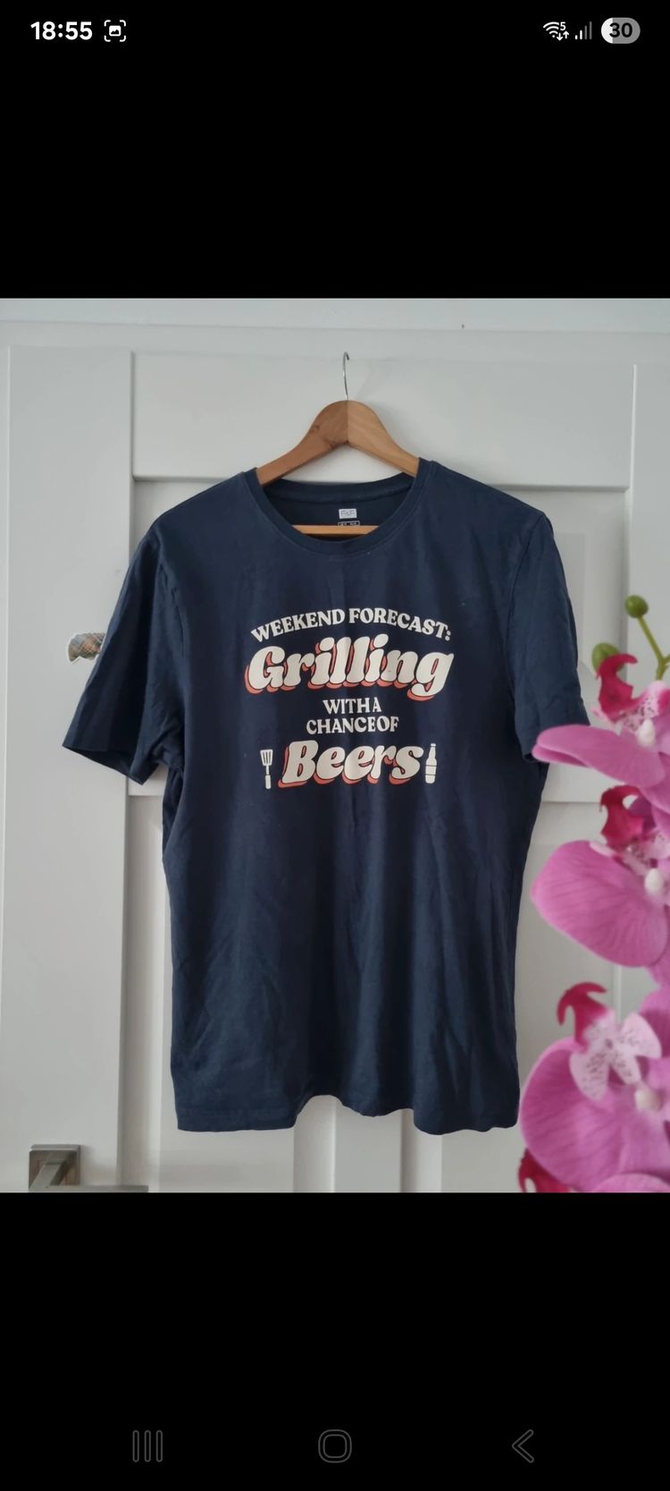 Other Navy Blue Graphic T-Shirt product image