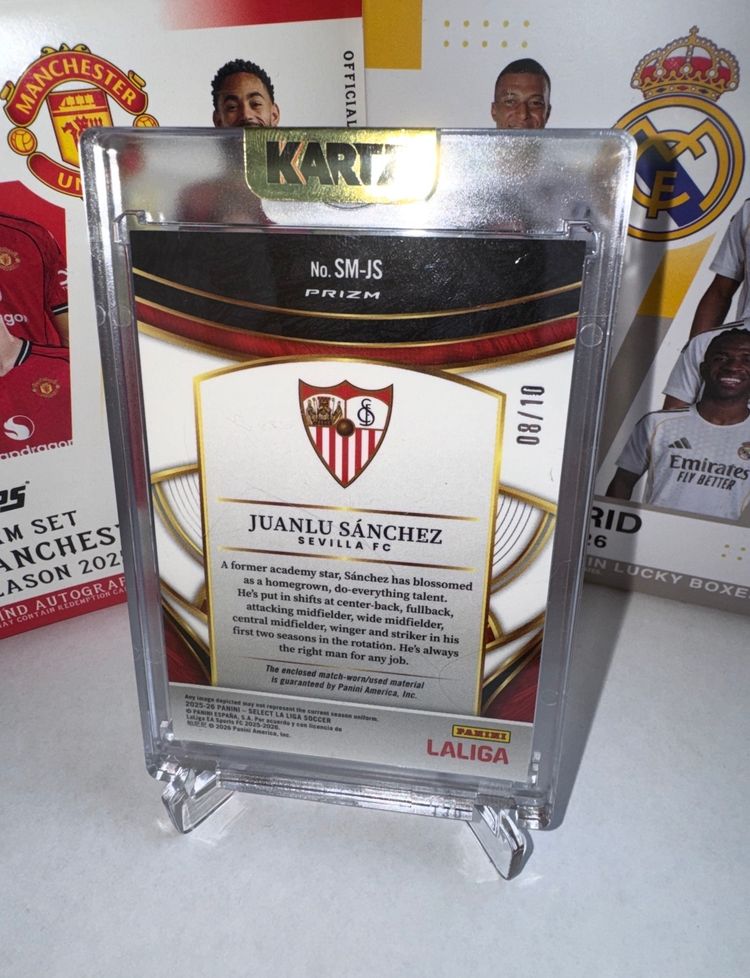 Juanlu Sánchez Panini Prizm La liga 25/26 2