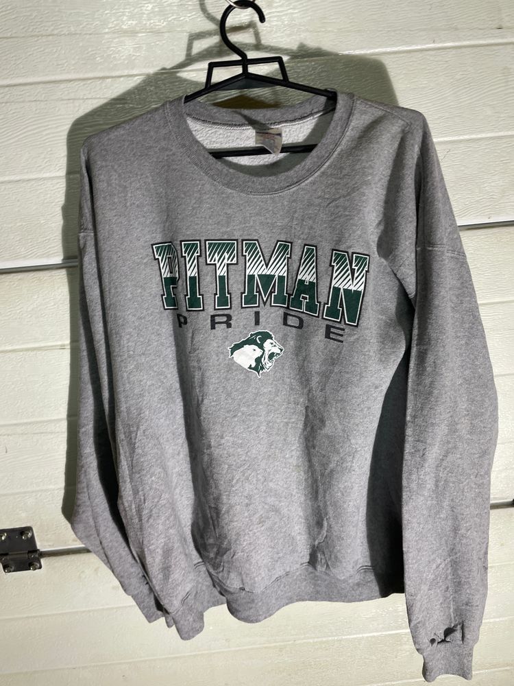 Grey Sweatshirt With Hitman Pride Text