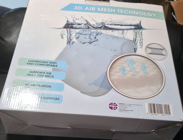 Spa Mesh Bath Pillow imagen 2