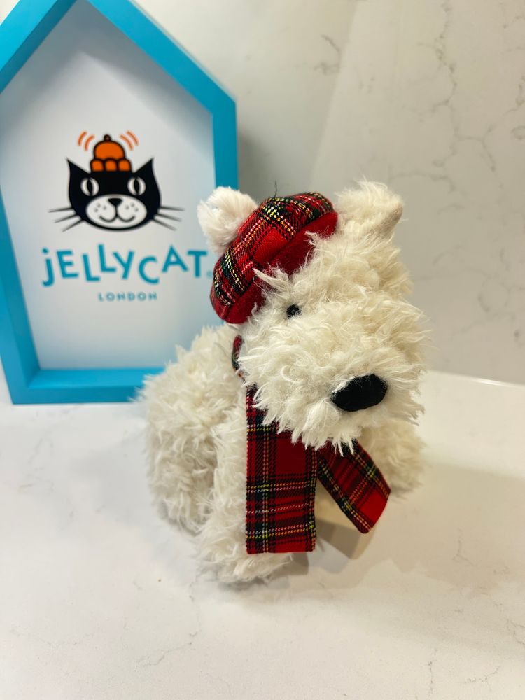 Jellycat Winter Warmer Munro Scottie Dog BNWT retired 
