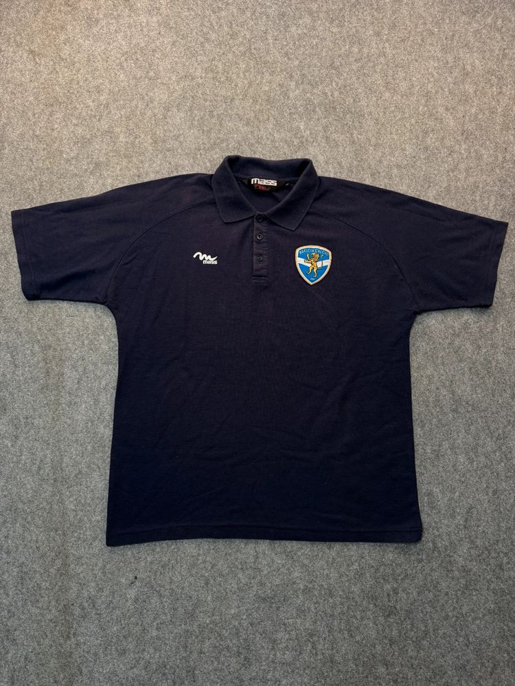 Polo Mass Brescia calcio vintage blu marino XL image 1