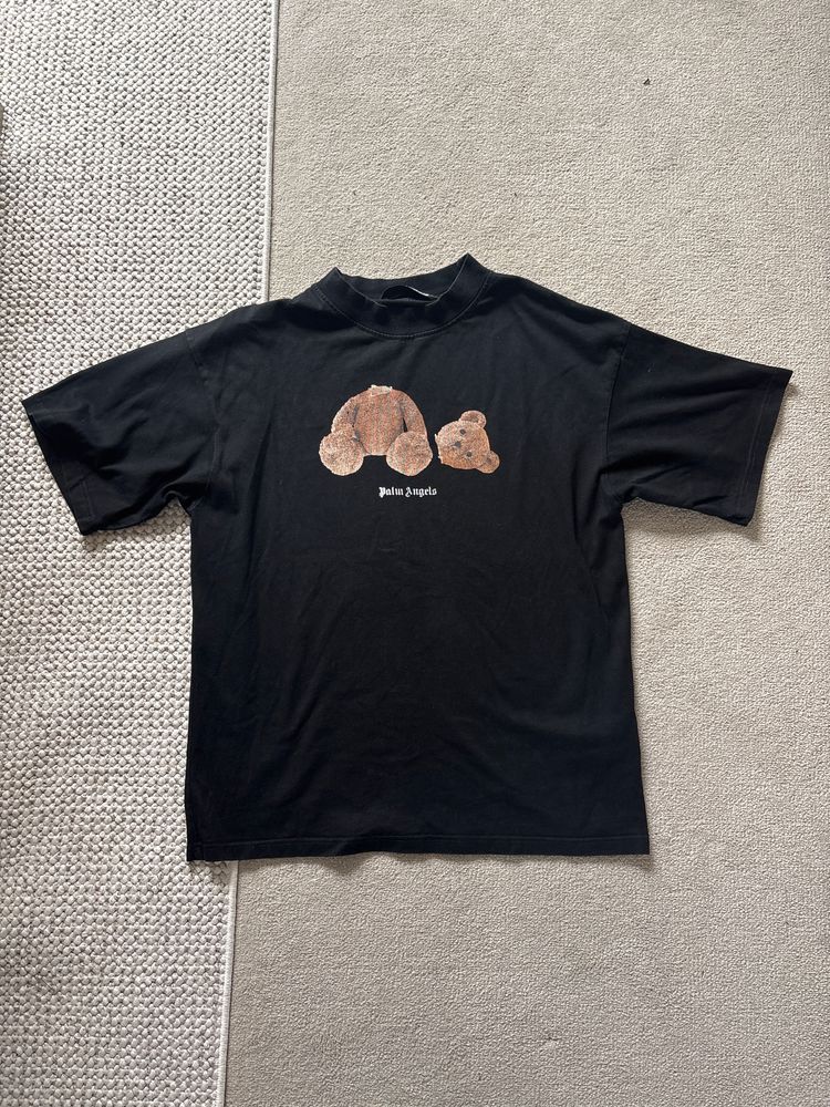 Palm Angels Black Teddy Bear T-shirt XL