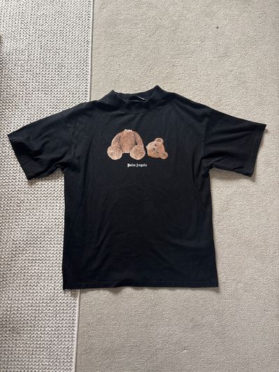 Palm Angels Black Teddy Bear T-shirt XL
