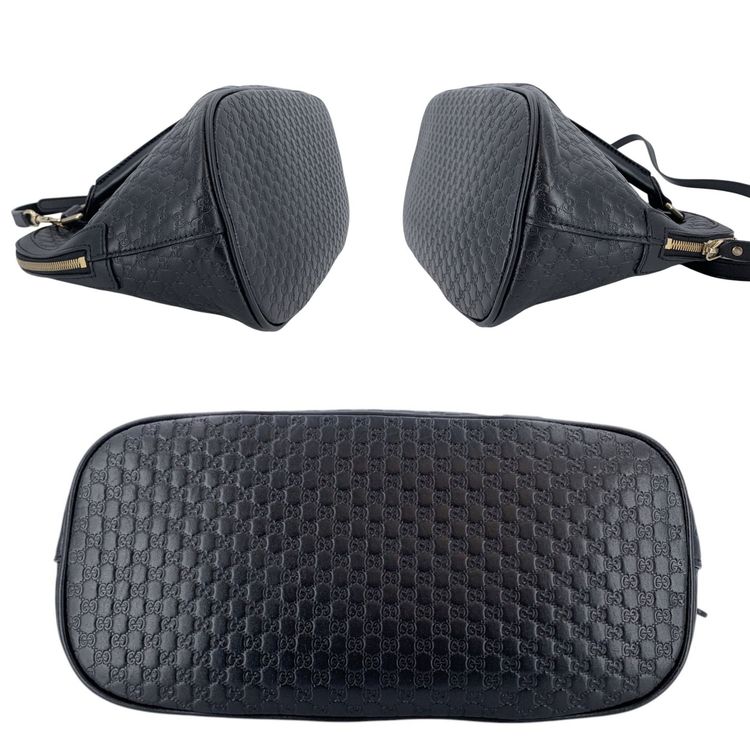 Gucci Leather Shoulder Bag Dome image 3