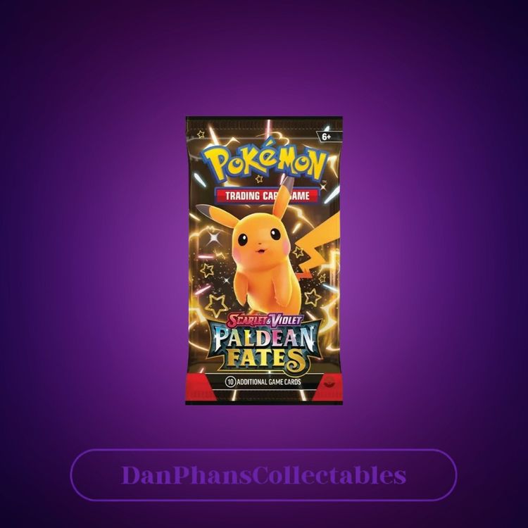 Pokémon Trading Card Game Scarlet & Violet Paldean Fates Booster Pack