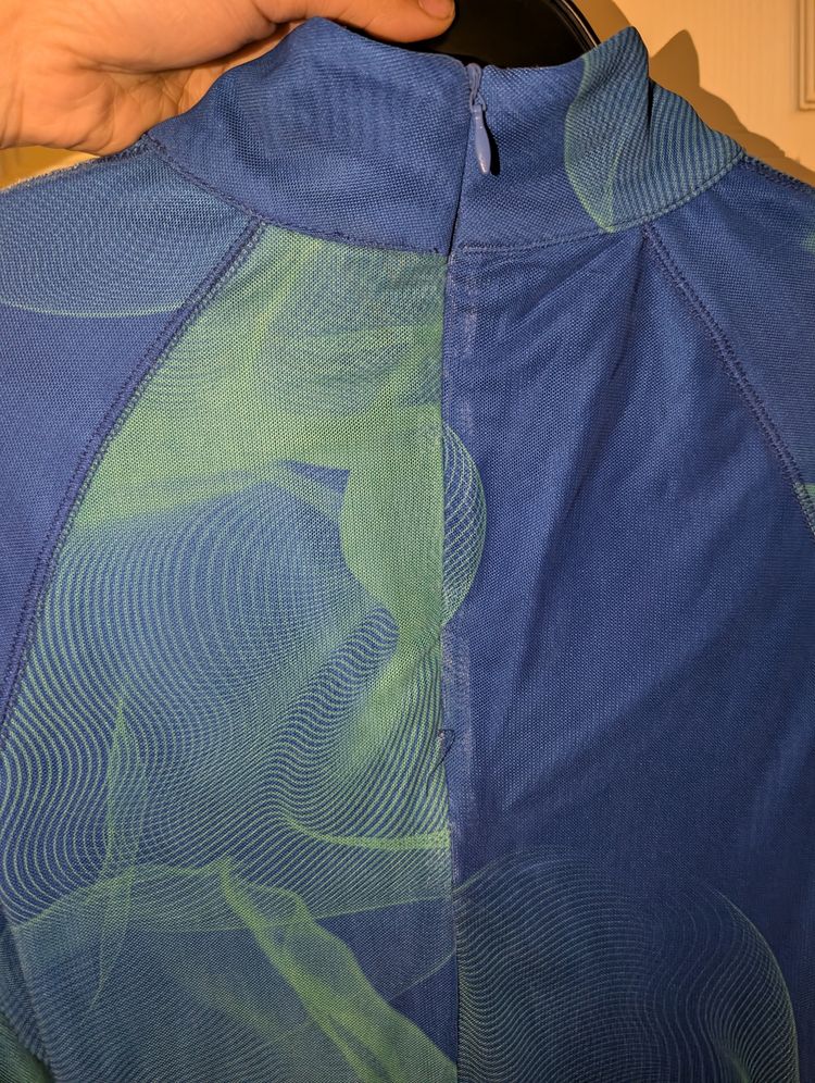 House Of Holland Blue Long Sleeve Top 3
