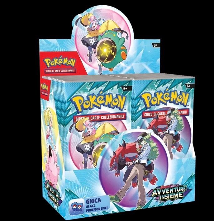 Pokémon  Booster box 36 bustine avventure insieme 