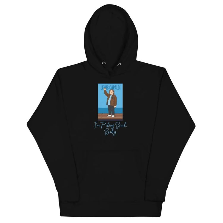 Lewis Capaldi I'm Back Hoodie image 2