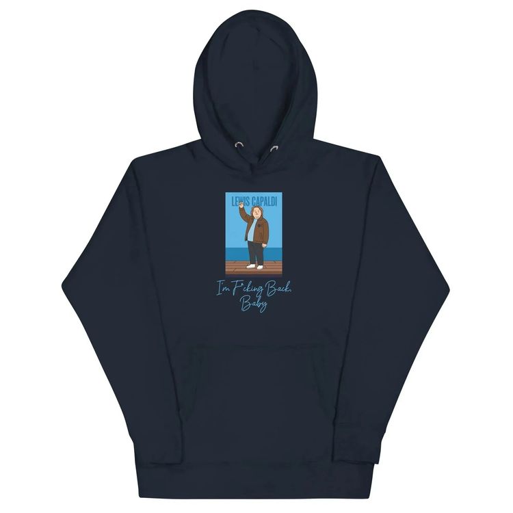 Lewis Capaldi I'm Back Hoodie image 6
