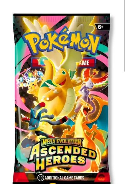 Pokemon Mega Evolution Ascended Heroes Game Cards