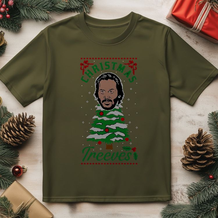 Christmas-Treeves Tee - Deck the 4
