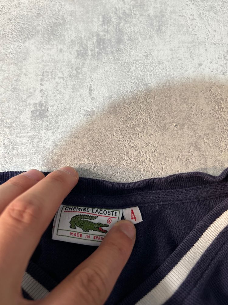 Lacoste Navy Blue Polo Shirt image 2