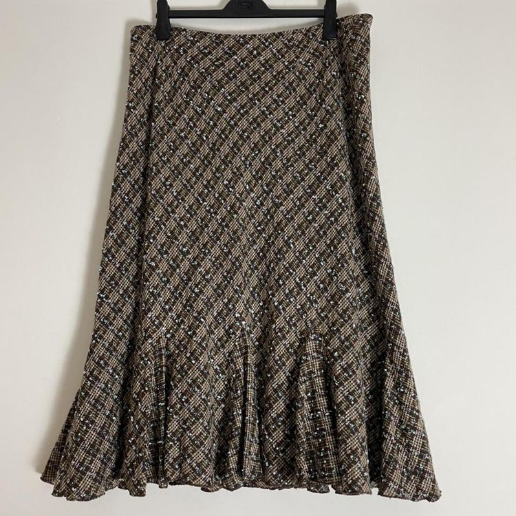 Boho retro maxi skirt image 1