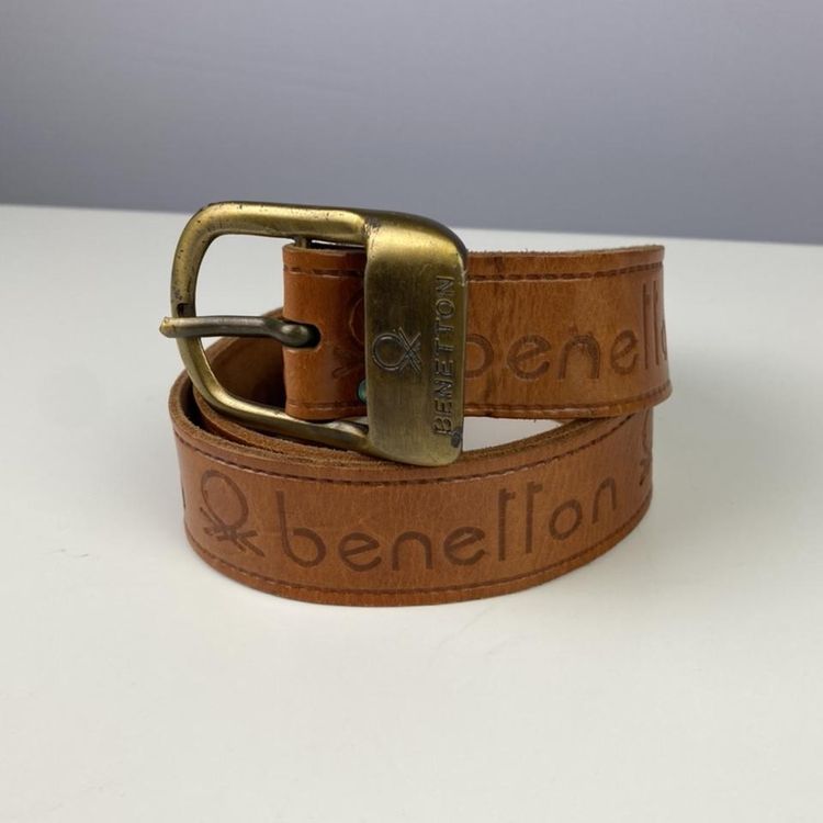 United Colors of Benetton Vintage Benetton leather belt product image