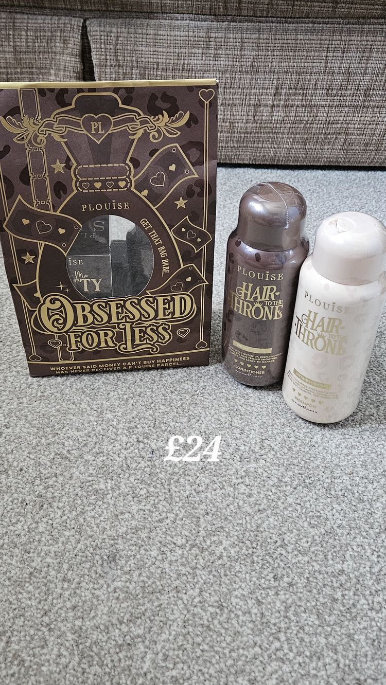 Plouise Obsessed For Less Gift Set With Hair Throne S