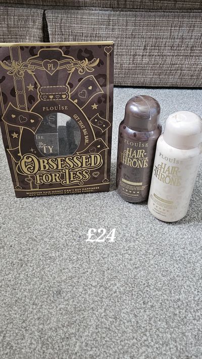Plouise Obsessed For Less Gift Set With Hair Throne S