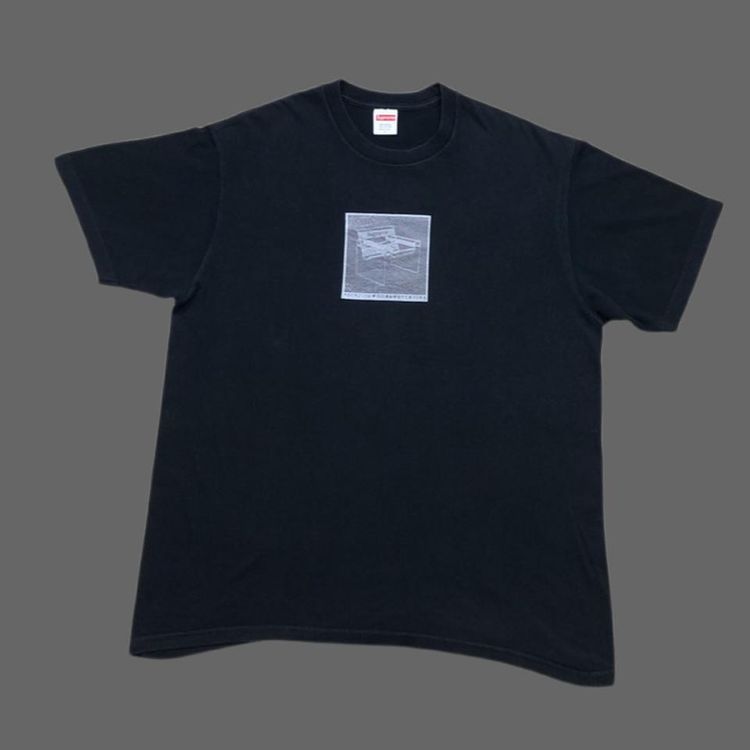 Supreme - Supreme Chair Tee in the black Colourway from SS18 product image