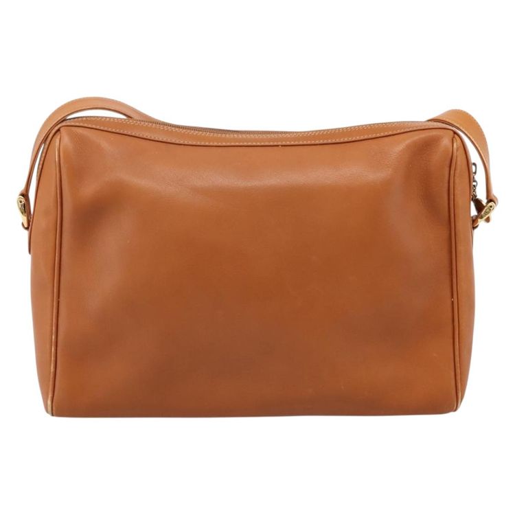 GUCCI Bamboo Shoulder Bag Leather Brown Gold Auth ep16426 - Jerrillo image 3
